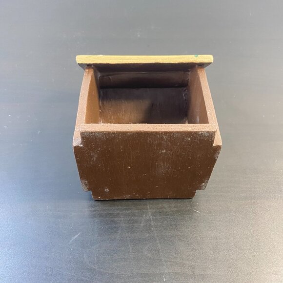 Vintage Hut Bird Feeder, Yard and Garden Decor, Small Wooden Cage, Beautiful Han - Picture 7 of 10